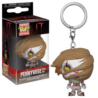 Брелок Funko Pocket POP! Keychain: IT S2: Pennywise (with Wig)