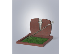 Гранит красный - семейный №97 900х1200х70мм