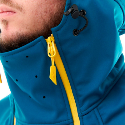 Анорак мужской сноубордический DF UKTUS Man Dark Ocean-Yellow 800240-450