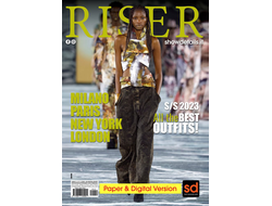 Riser Magazine Milano - Paris - New-York - London Spring-Summer 2023 Журналы о моде, Intpressshop