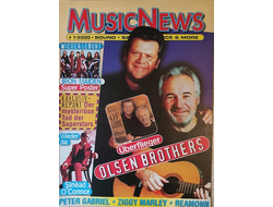 Music News Magazine July 2000 Olsen Brothers, Иностранные музыкальные журналы, Intpressshop
