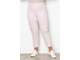 Летние Прямые зауженные брюки &quot;ШТРУДЕЛЬ&quot; арт. 722121 (цвет бледно-розовый) размеры 50-66