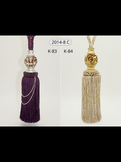 Арт. 2014-8 NEW. Кисти с розочками, 80-83 см