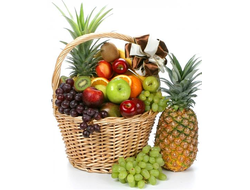 Корзины с фруктами Тропики