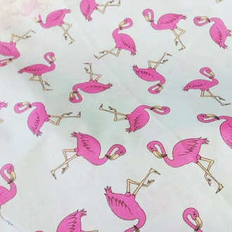 Анатомическая подушка для беременных U 340 х 35 Premium холлофайбер с наволочкой на молнии поплин цвет Розовые фламинго