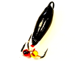 Мормышка чёрный Чёртик ЯрМастер вес.1.50gr.20mm. d-4.0mm,