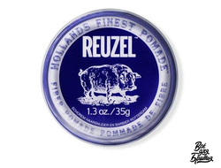 Паста Reuzel Fiber темно-синяя, средняя фиксация, матовый эффект, 35 гр