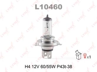 Лампа LYNX H4 12V 60/55W P43T-38