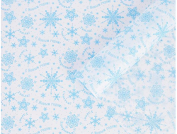 Бумага упаковочная тишью «Вьюга» , 50 х 70 см, 1 лист