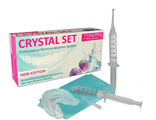 Профессиональная система реминерализации зубов в домашних условиях, Crystal Set, Amazing White.