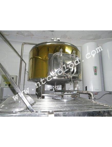 Мини-пивзавод 400 литров пива в сутки с варочным оборудованием 1500 литров сусла в сутки