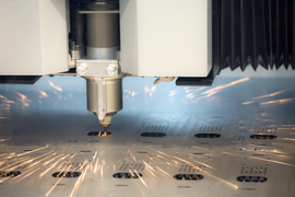 Лазерная резка листовых металлов толщиной до 40 мм на автоматических линиях  с  ЧПУ