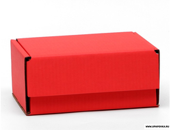 Коробка почтовая Красный 22 х 16,5 х 10 см