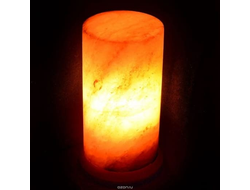 солевая лампа в форме цилиндра