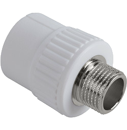 Муфта PP-R комбинированная нар-резьба Муфта PP-R комбинированная нар-резьба