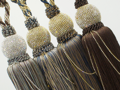 Арт. 2010-54.Кисти для штор, 90 см