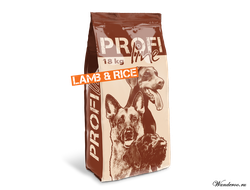 PREMIL PROFI LAINE Lamb & Rice (ПРЕМИЛ ПРОФИ ЛАЙН ЯГНЕНОК) для взрослых собак, выставочных собак, и для собак с чувствительным пищеварением 18 КГ.