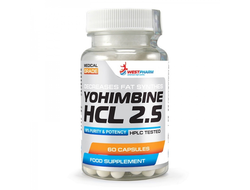 (WestPharm) Yohimbine HCL 2.5 - (60 caps)