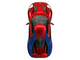 Набор Hollywood Rides Машинка с Фигуркой 2.75&quot; 1:24 2017 Ford GT with Spiderman Figure