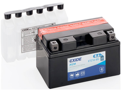 Аккумулятор EXIDE ETZ10-BS (510 99;YTX7A-BS; YTZ10S)