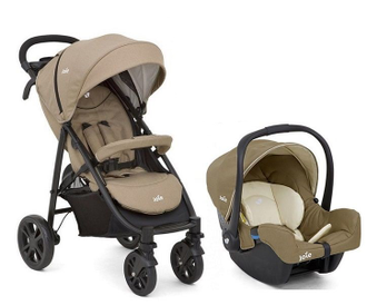 Joie Litetrax 4 Travel System 2 в 1 коляска + автокресло Joie Gemm 0+