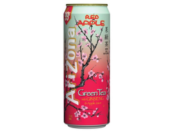 Напиток Arizona Red Apple Green Tea 0,68л (США)