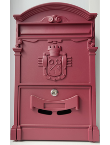 Ящик почтовый К-31091Ф винно-красный