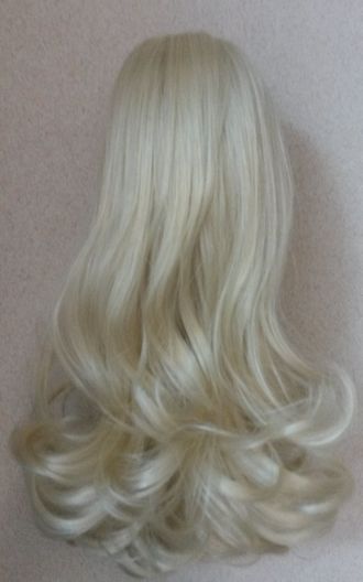 Шиньон-хвост на крабе из искусственных волос 35-45 см тон №613