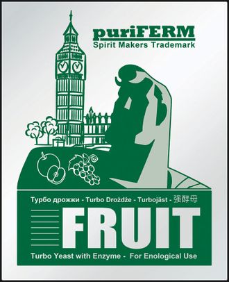 Турбо Дрожжи Puriferm Fruit Улучшенная версия
