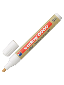 Маркер лаковый для мебели (paint marker) EDDING 8900, ретуширующий, 1,5-2 мм, нитро-основа, бук, E-8900/617