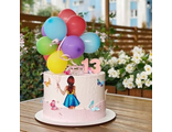 Воздушные шарики для торта цветные (20 шт)