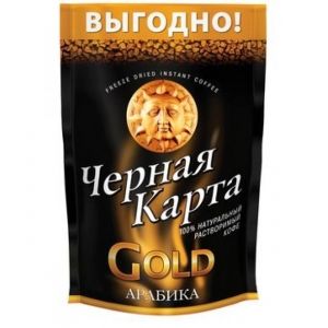 Кофе Черная карта Голд 190гр