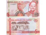 Гамбия 5 даласи 2013 г.