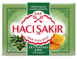 Мыло банное банное натуральное с оливковым маслом и медом (Lavanta Saf Sabun), 600 гр., Haci Sakir, Турция