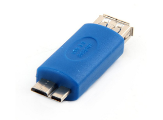 Переходник USB 3,0 гнездо -  micro USB штекер