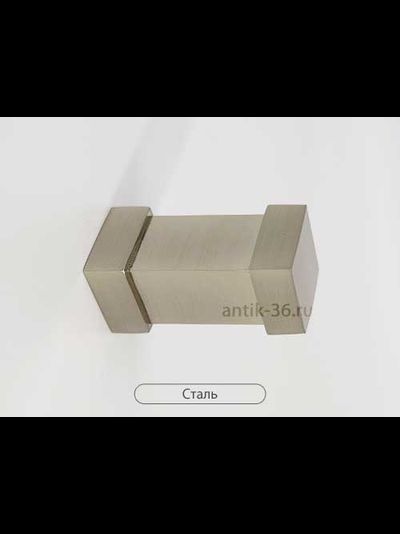 Квадро, 20х20 мм. Наконечник для профильных карнизов