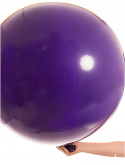 шар гигант (фиолетовый) с надписью