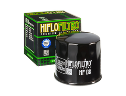 Масляный фильтр HIFLO FILTRO HF138 для Arctic Cat TRV 400/500/550/650/700, H1 550/650/700, Bearcat Z1// Kawasaki KLV1000// Suzuki KingQuad 400/450/500/750// Kymco// Bimota// Aprilia// Sachs// Cagiva Motorcycle