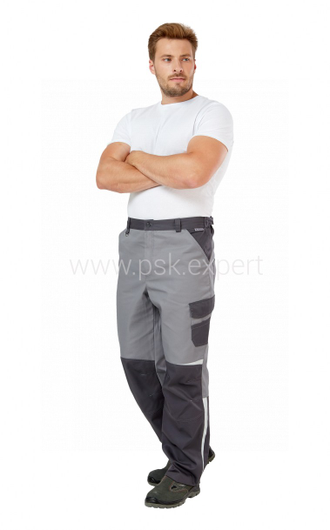 Костюм ФИНИКС с брюками, цв. серый/темно-серый