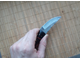 Нож цельнометаллический дамаск шейный
