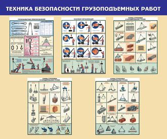 Стенд «Техника безопасности грузоподъемных работ»