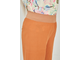 Свободные брюки из льна арт. 1287 (Цвет коричневый) Размеры 56-70