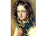 Девушка в платке, по мотивам картины А. Венецианова (алмазная мозаика) my-mz-ml-my avmn