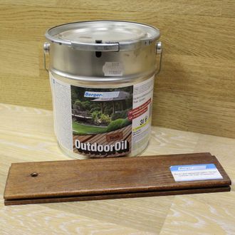 Масло для наружных работ и террас BERGER OutdoorOil (Германия) 3,0 л