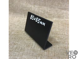 Меловая табличка-ценник 85х55 мм, горизонтальная, односторонняя