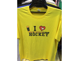 футболка I Love Hockey