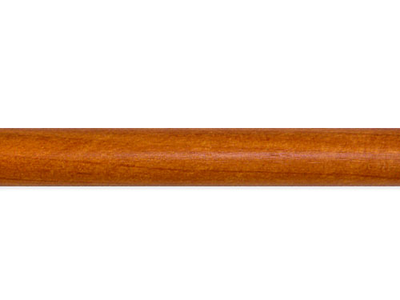 Труба гладкая с имитацией дерева, 16 мм
