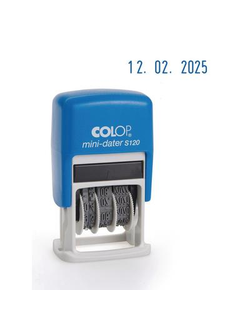 Датер автоматический пластиковый Colop S120 Bank мини