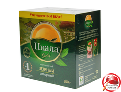 Чай "Пиала" Зеленый, листовой 200 гр.