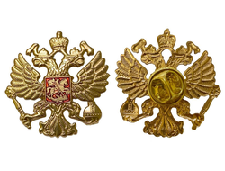 Кокарда значок Государственный Герб России